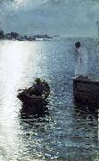 Anders Zorn Sommervergnugen oil